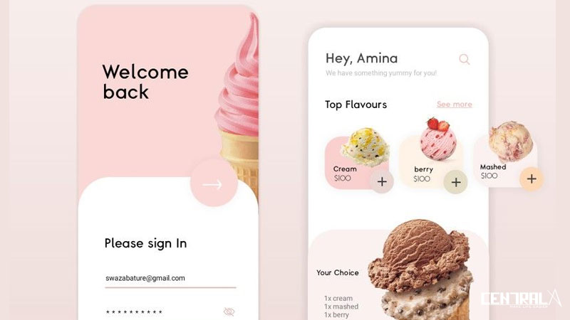 THIẾT KẾ APP MOBILE CHO TIỆM BÁNH: HƯƠNG VỊ NGỌT NGÀO TRONG MỖI CHẠM